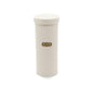 Small Simpson shaving brush travel tube by Pasteur Pharmacy, designed to protect and carry shaving brushes during travel.