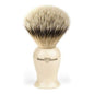 Edwin Jagger Classic Shaving Brush with wooden handle and soft bristles, ideal for traditional wet shaving.