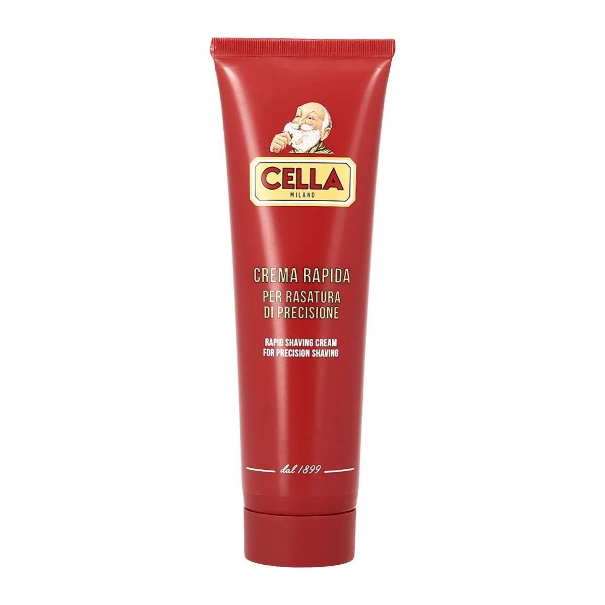 Cella Classic Italian Shave Shaving Cream in a 5.1 oz jar, creamy texture, ideal for smooth shaving, by Pasteur Pharmacy