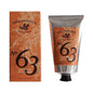 Pre De Provence No.63 shaving cream by Pasteur Pharmacy in 2.5 oz tub, creamy texture ideal for a close, smooth shave.