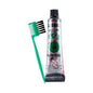 Clubman Pinaud Black Moustache Wax 14g container for grooming, featuring a black wax for mustache styling and shaping.