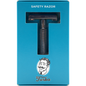 Pasteur Pharmacy Furbo Safety Razor for shaving and grooming, with a sleek handle and stainless steel blade guard.