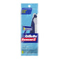 Disposable Gillette Sensor 2 fixed razor for precise shaving, shown with the sleek handle and dual-blade head.