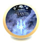 Elysian Atlantis Frost Collection shaving soap by Pasteur Pharmacy, 4 oz, in a sleek container for grooming and shaving.