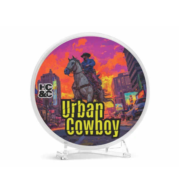 Pasteur Pharmacy HC&C Urban Cowboy Shaving Collection with 4 oz shaving soap and grooming essentials in a stylish kit.