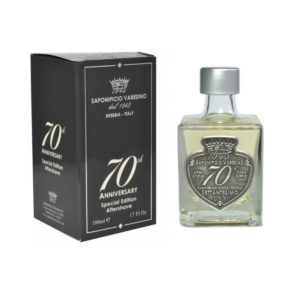 Pasteur Pharmacy Saponificio Varesino 70th Anniversary Shaving Set with 150g Beta Shaving Soap in an elegant collection display