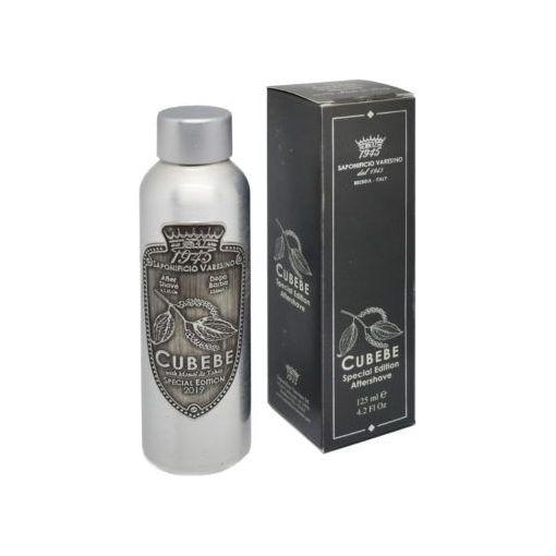 Saponificio Varesino Cubebe Shaving Collection set with shaving soap, brush, and accessories for a premium grooming experience.