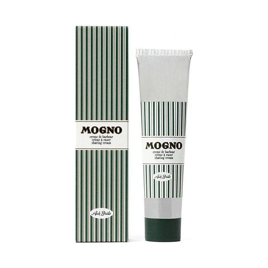 Pasteur Pharmacy Ach. Brito Mogno Collection shaving set with bar soap, featuring a luxurious grooming experience.