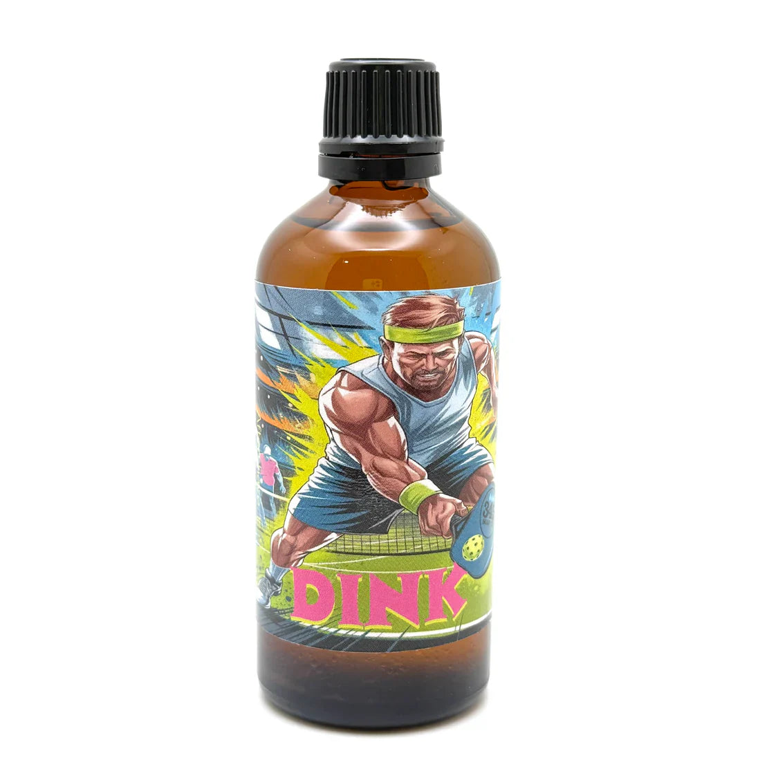 Pasteur Pharmacy 345 Soap Co. Dink Shaving Collection with shaving soap in a 4 oz container and grooming accessories.