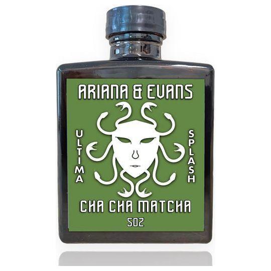Ariana & Evans Cha Cha Matcha shaving set with a 4 oz shaving soap, featuring a natural, eco-friendly design and grooming essentials.