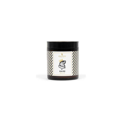 Pasteur Pharmacy Bare Shaving Collection with Noble Otter Soap Co. shaving soap, including a 4 oz shaving set in a natural, minimalist design.