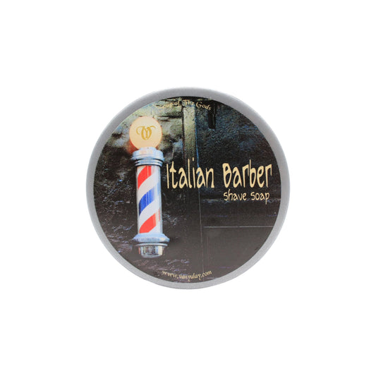 Van Yulay Italian Barber Shaving Collection shaving set with soap, brush, and accessories in a stylish package.