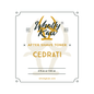 Wholly Kaw Cedrati Shaving Collection set with shaving soap, brush, and accessories from Pasteur Pharmacy for grooming.