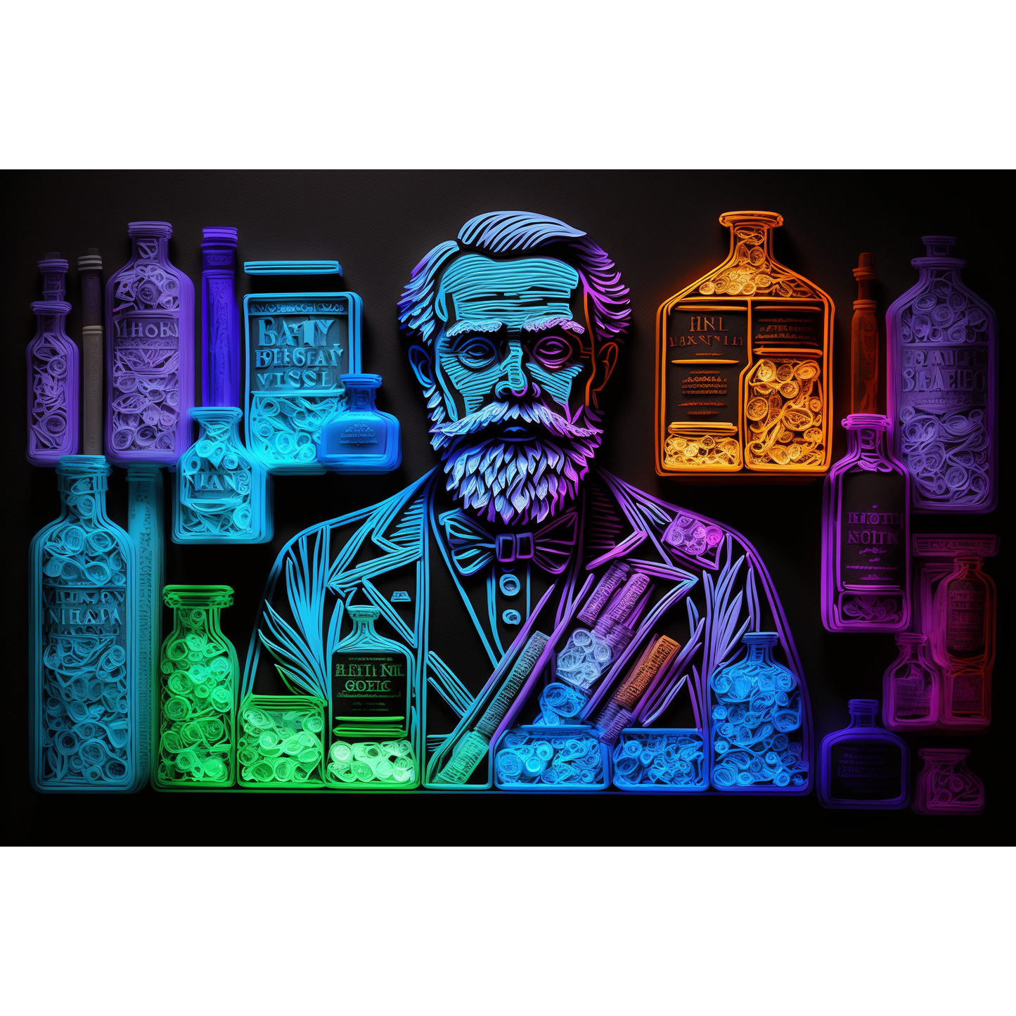 Wholly Kaw PasteurVision Shaving Collection includes a 4 oz shaving soap in a sleek container, designed for a close, comfortable shave.