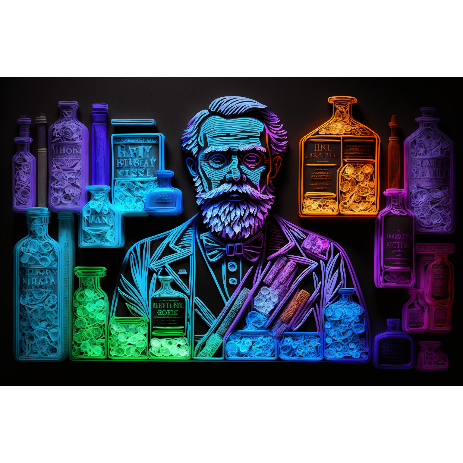 Wholly Kaw PasteurVision Shaving Collection includes a 4 oz shaving soap in a sleek container, designed for a close, comfortable shave.