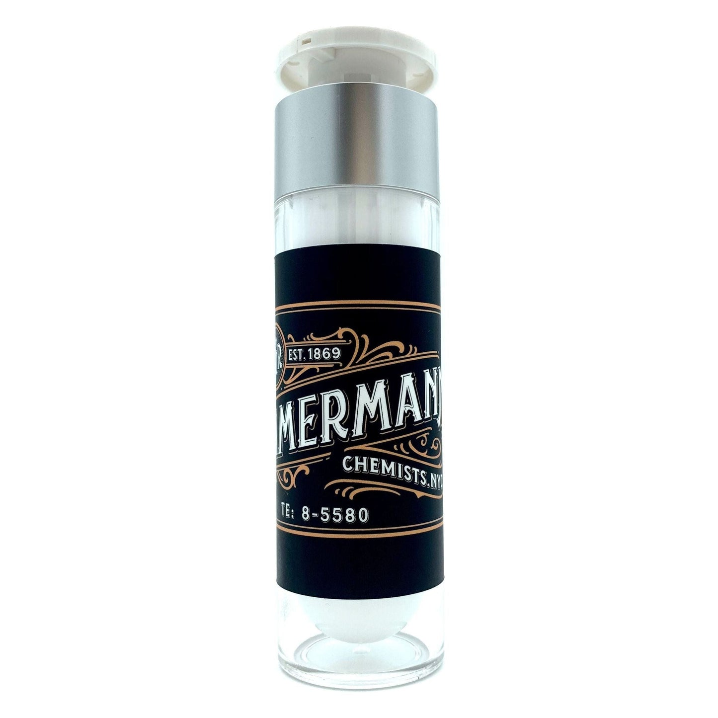 Wholly Kaw Timmermann Classic 1869 Shaving Collection with shaving soap in a 4 oz tin, classic grooming set, Pasteur Pharmacy brand