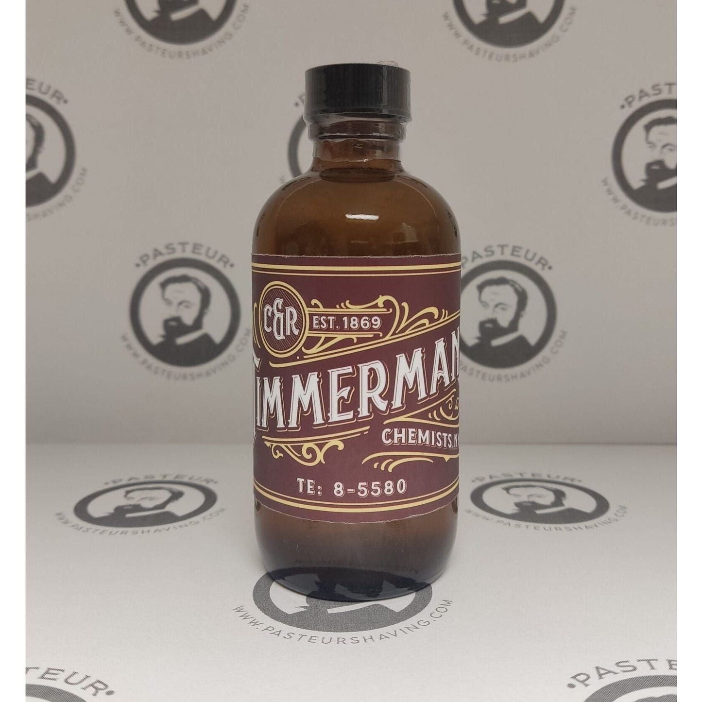 Wholly Kaw Timmermann Red Label shaving set with 4 oz shaving soap and accessories, in a stylish grooming collection.