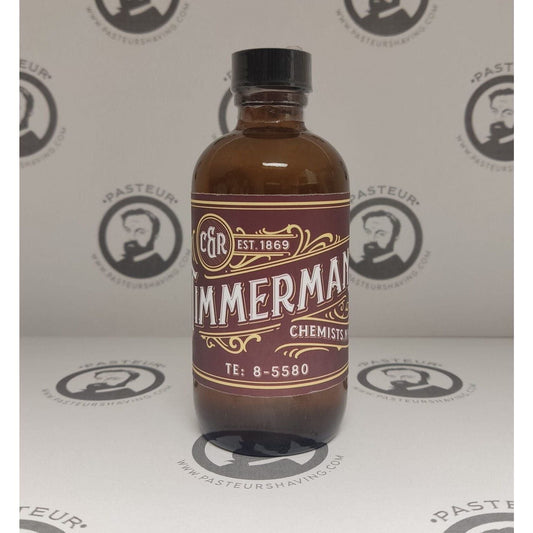 Wholly Kaw Timmermann Red Label shaving set with 4 oz shaving soap and accessories, in a stylish grooming collection.