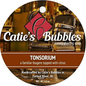 Pasteur Pharmacy Catie's Bubbles Tonsorium Shaving Collection set with shaving soap in a 4oz container and shaving accessories.