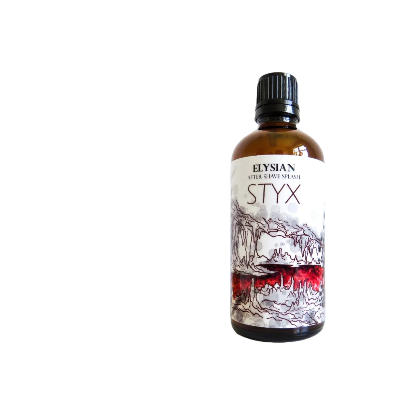 Pasteur Pharmacy Elysian STYX Shaving Collection with shaving soap in a 4oz container, elegant grooming set for men