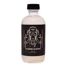 House of Mammoth almond leather shaving collection with shaving soap and accessories, by Pasteur Pharmacy.