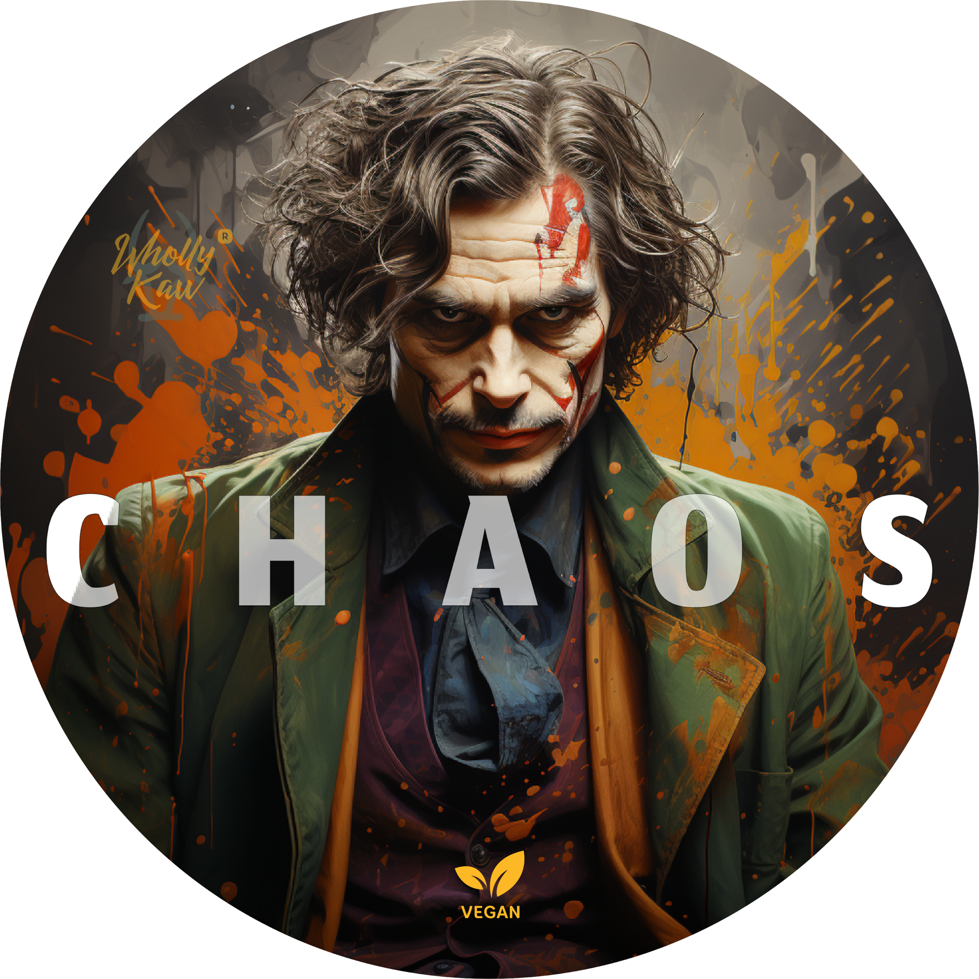 Pasteur Pharmacy Wholly Kaw Chaos Shaving Collection set with shaving soap in a 4oz container and grooming accessories.