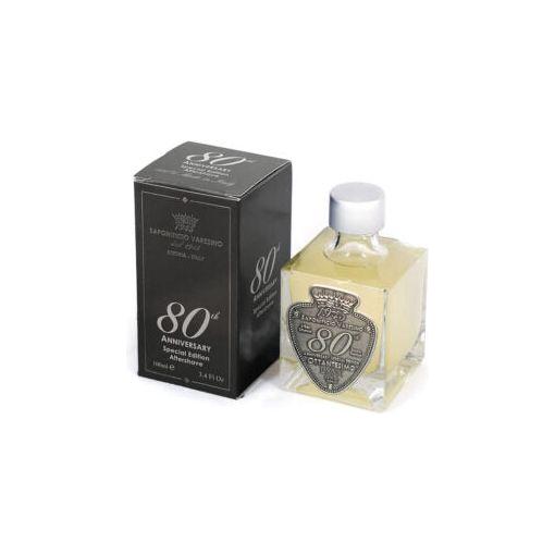 Saponificio Varesino 80th Anniversary Shaving Set with soap, brush, and accessories in a special edition collection.