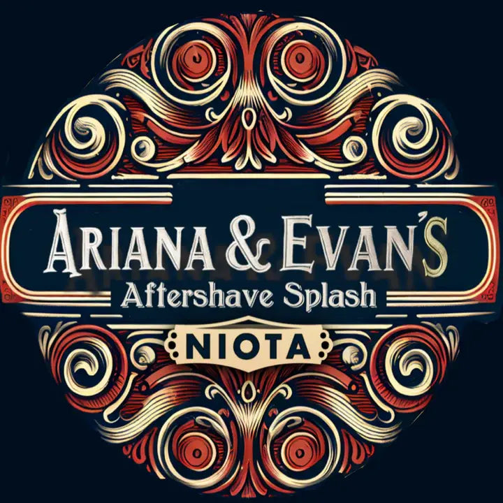 Ariana & Evans Niota Shaving Collection shaving set with soap in a 5.3 oz container, featuring elegant packaging and grooming tools