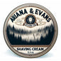 Ariana & Evans Sylvan Fog shaving set including a 5.3 oz shaving soap in a sleek container, perfect for a traditional grooming routine.