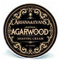 Ariana & Evans Agarwood Shaving Collection with soap, brush, and razor in a stylish shaving set display.