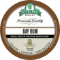 Pasteur Pharmacy Stirling Soap Co. Bay Rum Shaving Collection with shaving soap, brush, and accessories in a grooming set.