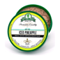 Pasteur Pharmacy Iced Pineapple Shaving Set with Stirling Soap Co. shaving soap in a 5.8 oz container, ideal for grooming.