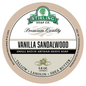 Stirling Soap Co. Vanilla Sandalwood shaving set with soap, brush, and accessories for a classic grooming experience.