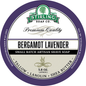 Stirling Soap Co. Bergamot Lavender Shaving Collection set with shaving soap, brush, and accessories for a luxurious grooming experience