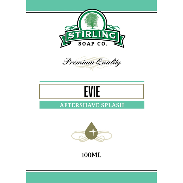 Pasteur Pharmacy Stirling Soap Co. Evie Shaving Collection with shaving soap, brush, and accessories in a stylish set.