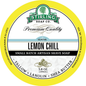 Shaving set with Stirling Soap Co. Glacial Lemon Chill soap, brush, and razor for a cooling shaving experience
