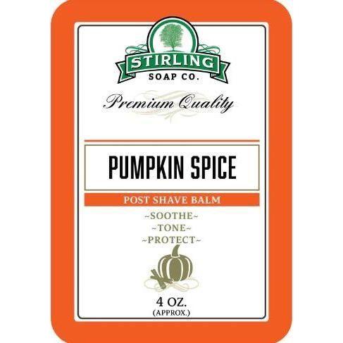 Pasteur Pharmacy Stirling Soap Co. Pumpkin Spice Shaving Set with shaving soap and accessories in a stylish collection.