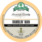 Pasteur Pharmacy Stirling Soap Co. Ramblin' Man shaving set with soap, brush, and accessories for a complete grooming experience.