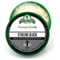 Pasteur Pharmacy Stirling Black Shaving Collection with shaving soap, brush, and accessories in a stylish set.