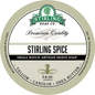 Shaving set with Stirling Spice soap, brush, and razor from Stirling Soap Co. in the Stirling Spice Shaving Collection.