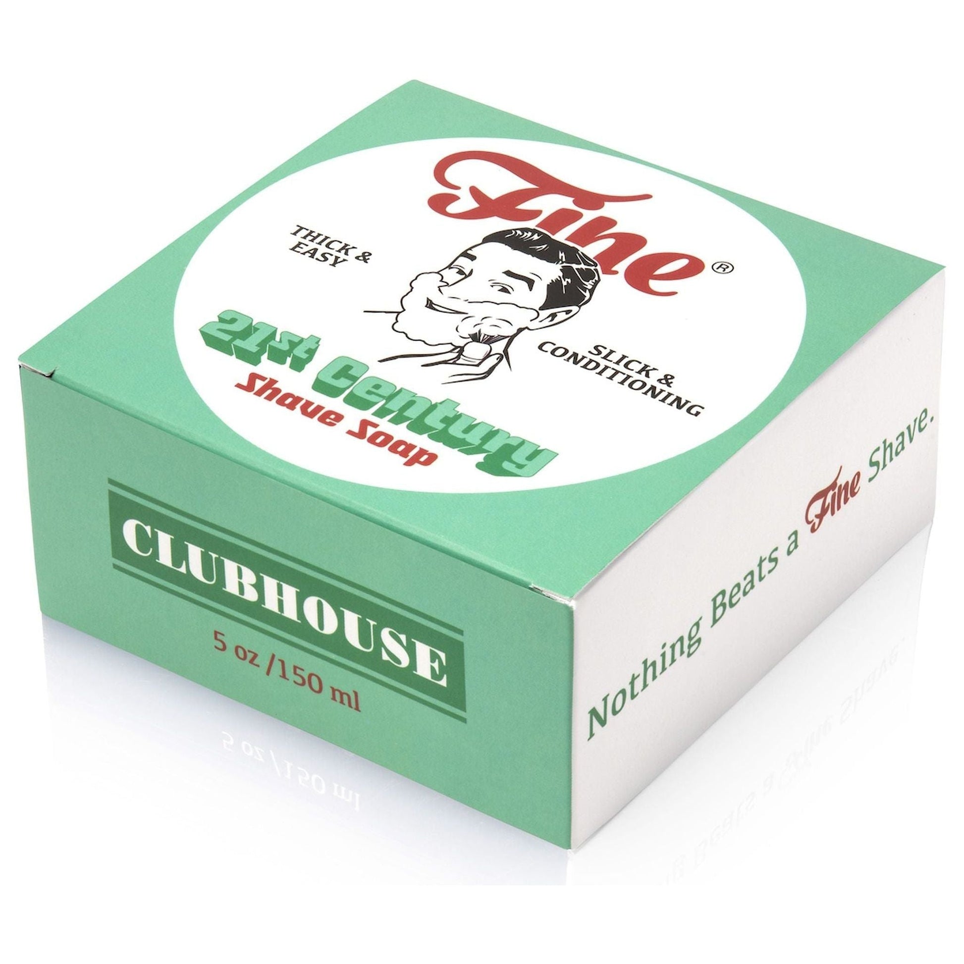 Pasteur Pharmacy Fine Clubhouse 21st Century Shaving Set with 5 oz shaving soap and grooming tools.