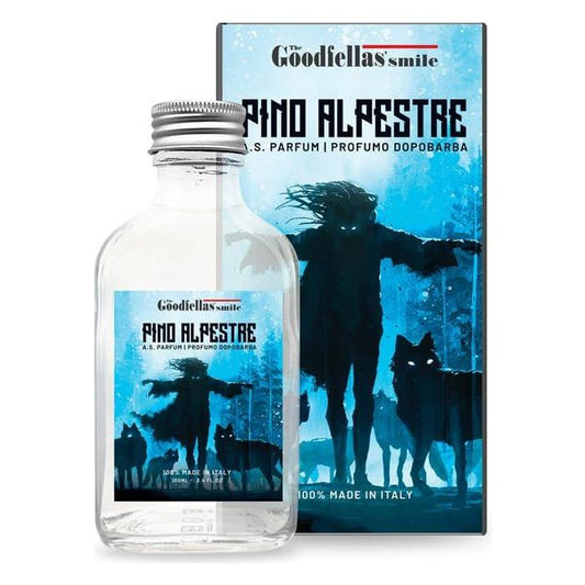 Pasteur Pharmacy The Goodfellas' Smile Pino Alpestre shaving set with 5 oz shaving soap and accessories, ideal for grooming.