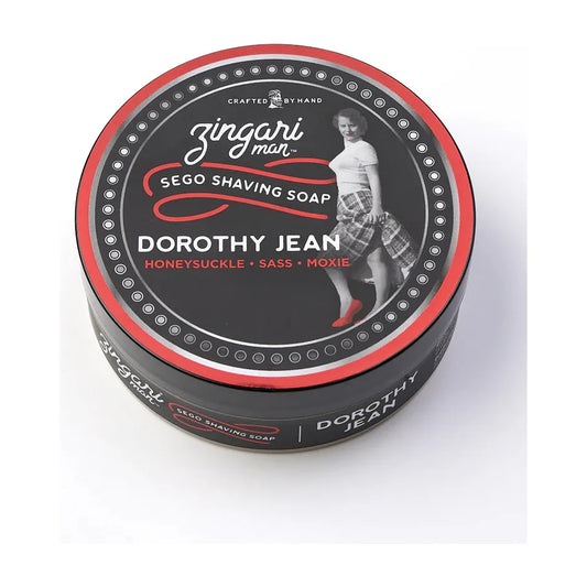 Pasteur Pharmacy Zingari Man Dorothy Jean shaving set with 5 oz shaving soap, grooming essentials for a smooth shave.