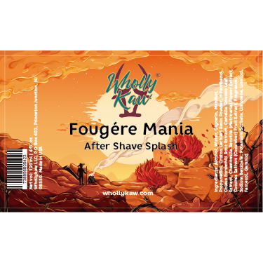 Pasteur Pharmacy Wholly Kaw Fougere Mania Shaving Collection with tallow shaving soap and accessories in a grooming set.