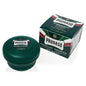 Proraso shaving soap with menthol and eucalyptus, 5.2 oz, in a round container with a white and green label.