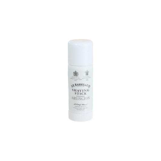 D. R. Harris & Co Arlington Shaving Stick 40g, natural grooming product for a smooth shave, shown in its packaging.