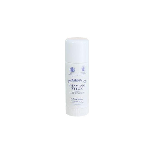 D. R. Harris & Co Lavender Shaving Stick 40g, a traditional grooming product with lavender scent for a smooth shave.