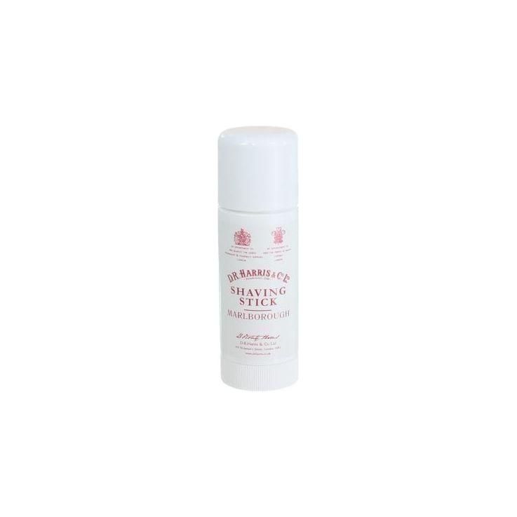 D. R. Harris & Co Marlborough Shaving Stick 40g, a traditional grooming product with a sleek stick form for a close shave.