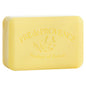 Pre De Provence Freesia Shea Butter Enriched Vegetable Soap 250g, creamy soap bar with floral scent and smooth texture.