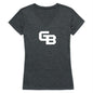 Women’s Heather Charcoal Cinder T-shirt featuring University of Wisconsin-Green Bay logo, 2XL size, from FinalFan.